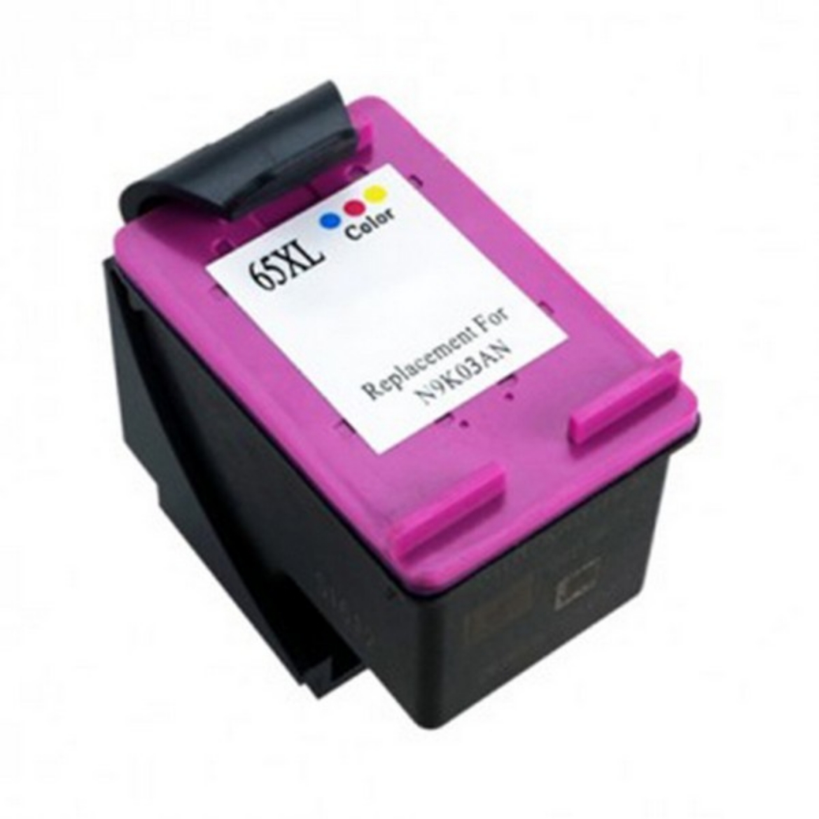 Picture of Ninestar Eco-Saver N9K03AN, NH-R0065xlC-T3 (HP 65XL) Tri-Color OEM printhead and ink tank set (equal to 3 HP 65xl Color Cartridges)