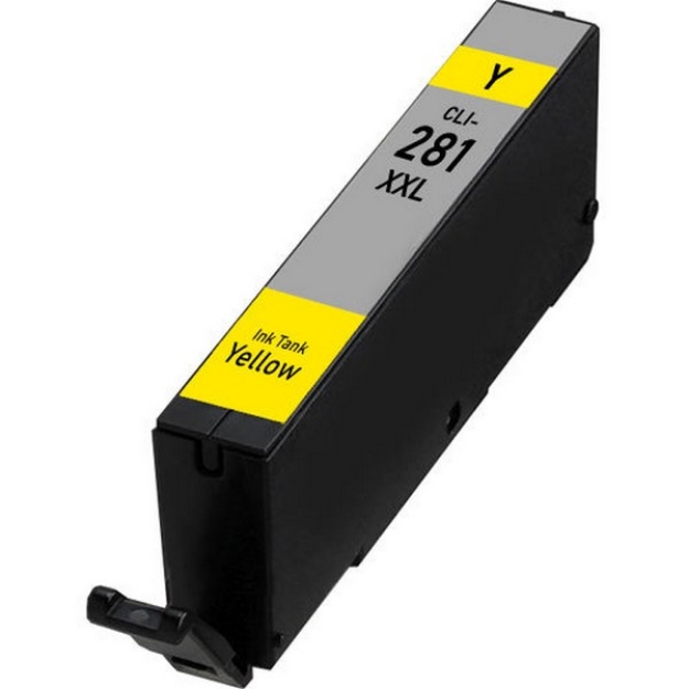 Picture of Compatible 2036C001 (CLI-281XLY) High Yield Yellow Ink Tank