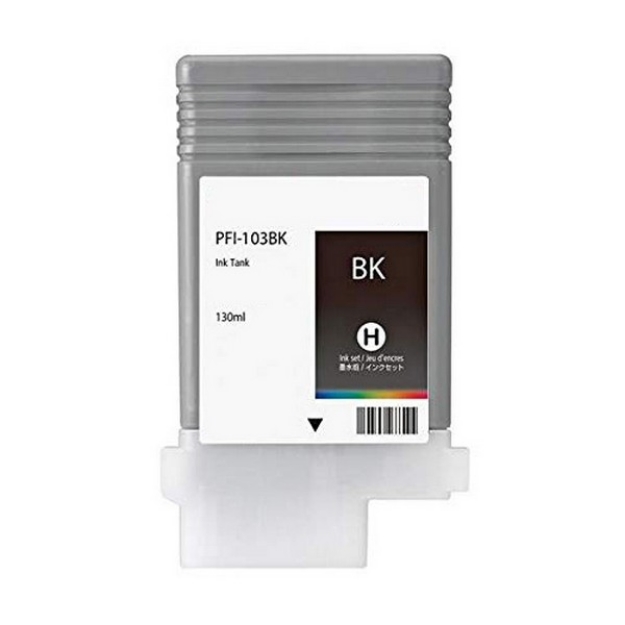 Picture of Compatible 2212B001AA (PFI-103BK) Black Pigment Inkjet Cartridge (130 ml)