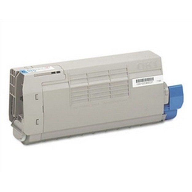 Picture of Compatible 43866103 High Yield Cyan Toner Cartridge (11500 Yield)