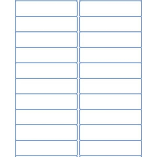 Picture of Compatible 5161 Address Labels (1" x 4") (100 sheets per pack)