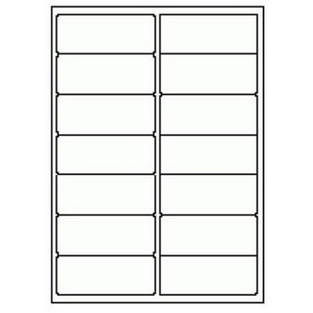 Picture of Compatible 5162 Address Labels (1.3" x 4") (100 sheets per pack)