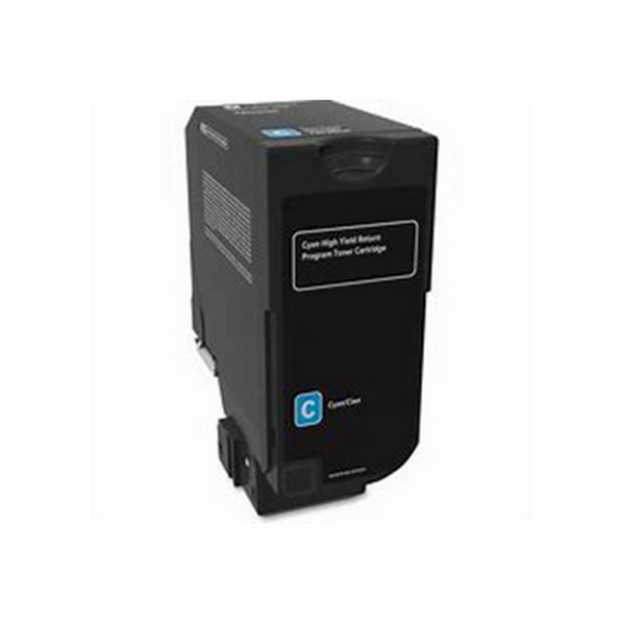 Picture of Compatible 78C1XC0 Extra High Yield Cyan Toner Cartridge (5000 Yield)