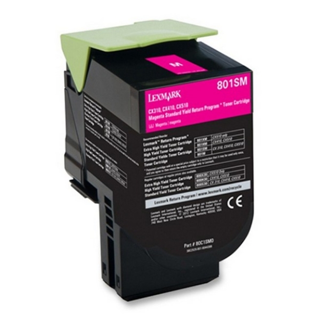 Picture of Compatible 80C1SM0 Magenta Toner Cartridge (2000 Yield)