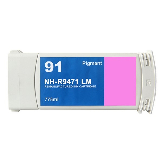 Picture of Compatible C9471A (HP 91) High Yield Light Magenta Inkjet Cartridge (300 Yield)