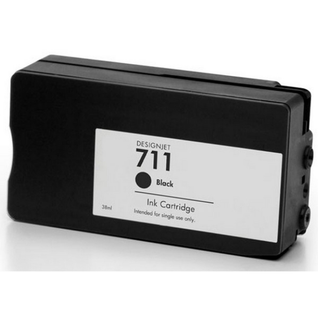 Picture of Compatible CZ133A (HP 711A) Black Inkjet Cartridge (80 ml)