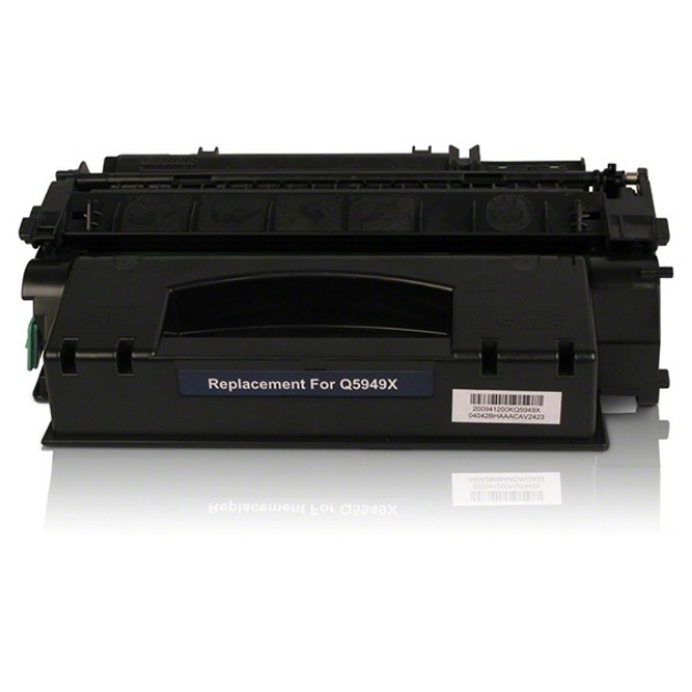 Picture of Compatible Jumbo Q5949X (HP 49X) High Yield Black Toner Cartridge (6000 Yield)