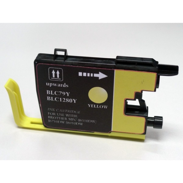 Picture of Compatible LC79Y Extra High Yield Yellow Inkjet Cartridge (1200 Yield)