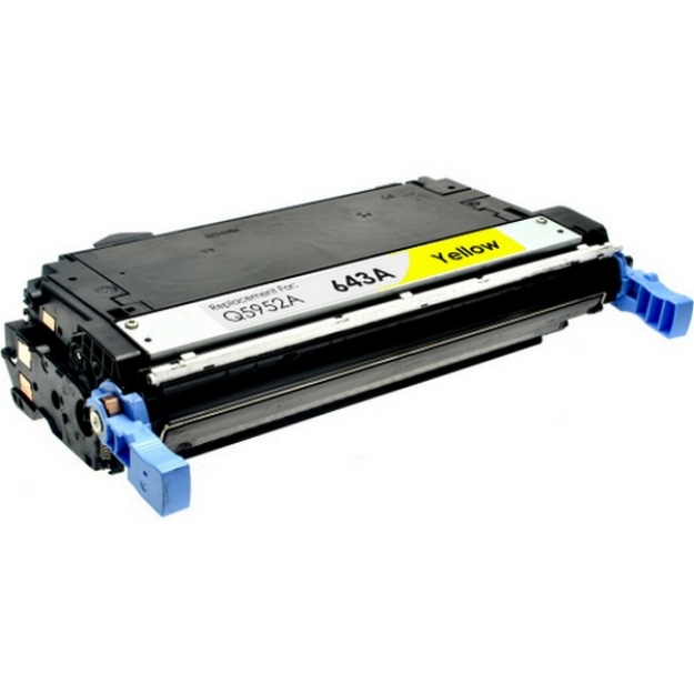 Picture of Compatible Q5952A (HP 643A) Yellow Toner Cartridge (10000 Yield)