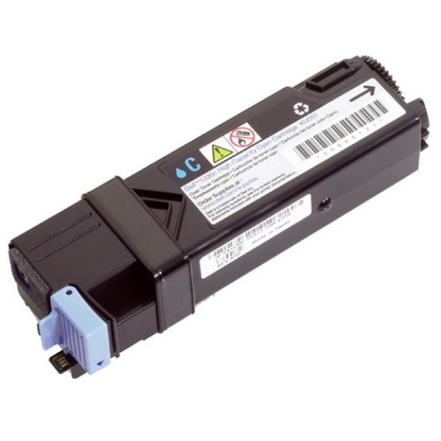Picture of Compatible T107C (330-1437, 330-1390, FM065) Cyan Toner Cartridge (2500 Yield)