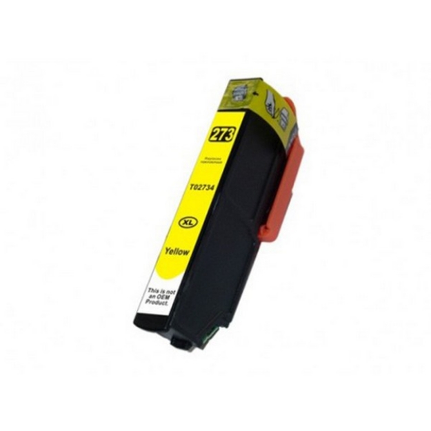 Picture of Compatible T273XL420 (Epson 273XL) High Yield Yellow Inkjet Cartridge (650 Yield)