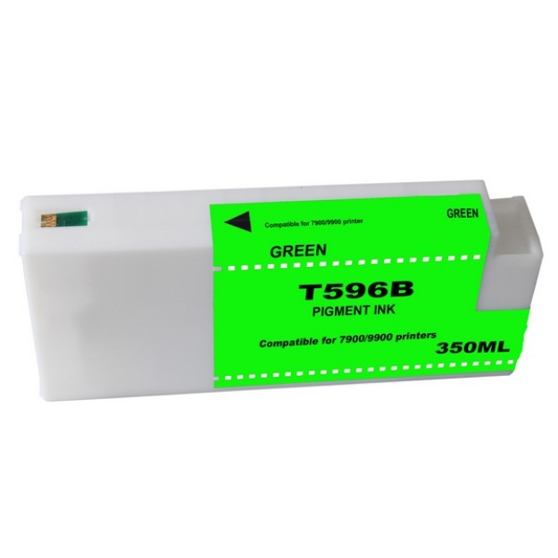 Picture of Compatible T596B00 Green Inkjet Cartridge (350 ml)
