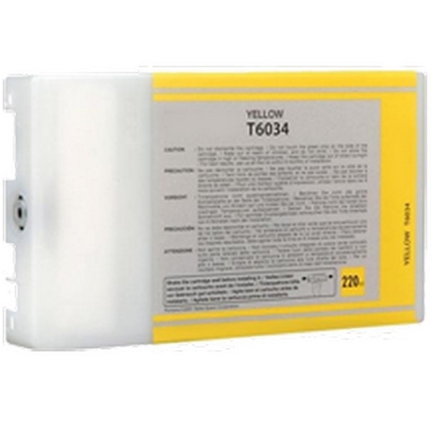 Picture of Compatible T603400 Yellow UltraChrome K3 Ink Cartridge (220 ml)