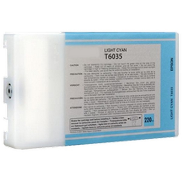Picture of Compatible T603500 Light Cyan UltraChrome K3 Ink Cartridge (220 ml)