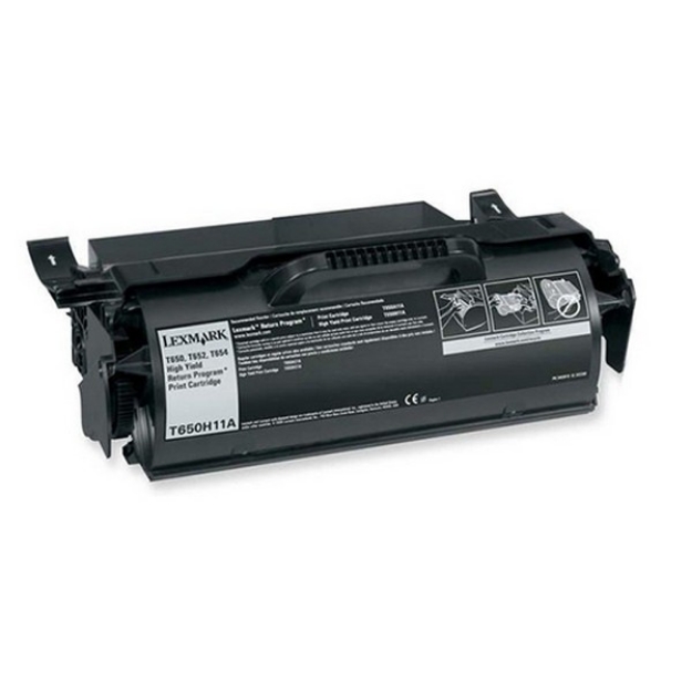 Picture of Compatible T650H11A High Yield Black Toner Cartridge (25000 Yield)