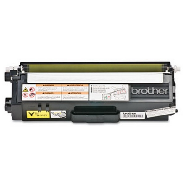 Picture of Compatible TN-315Y High Yield Yellow Toner Cartridge (3500 Yield)